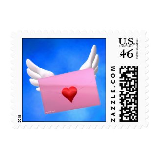 My Little Angel: Love Letter stamp