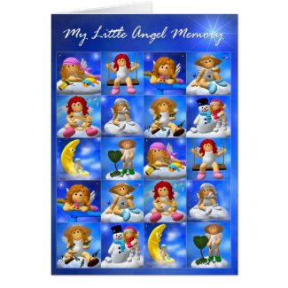 My Little Angel Memory Card card