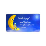 My Little Angel: Moon Labels labels
