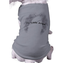 My little angel Pet shirt pet clothing