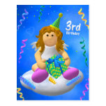 My Little Angel Third Birthday postcards