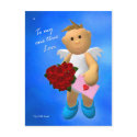 My Little Angel: Valentine's Day postcard