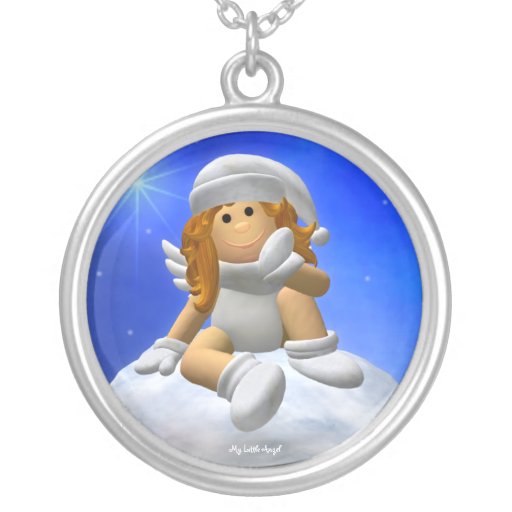 My Little Angel: Winter Angel Necklace