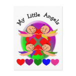 My Little Angels--T-Shirts and Gifts--Baby Angels Postcard