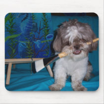 My Little Apprentice Shih tzu Mousepad mousepads
