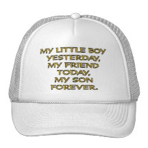MY LITTLE BOY TRUCKER HAT