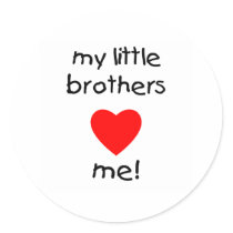 My Little Brothers  Love Me stickers