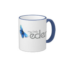 my little eden blue butterfly mug