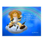 My Little fishing rod: Beautiful things postcards
