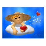 My Little fishing rod: My heart postcards