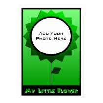 My Little Flower Photo Template 4 posters