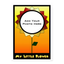 My Little Flower Photo Template posters