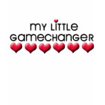 My Little Gamechanger with Hearts t-shirts