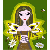 My Little Green Fairy - Sculpture Cut Out