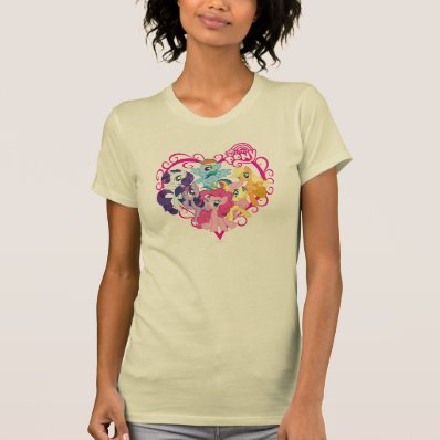 My Little Ponies Heart Tees