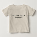 my little ray of sunshine! t-shirts