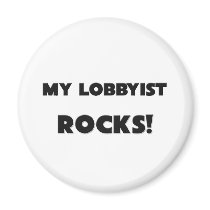 MY Lobbyist ROCKS! magnets