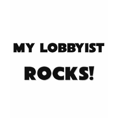 MY Lobbyist ROCKS! Tshirts by professions