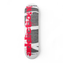my logo, addiction:skater skateboard