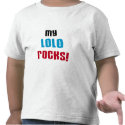 My Lolo Rocks T-shirts and Gifts shirt