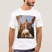  My love burro t-shirts