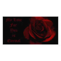 My Love For You Is Eternal Photo Card