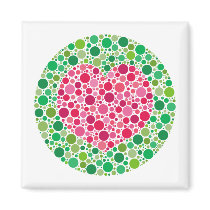 My Love is Colour Blind Magnet magnets