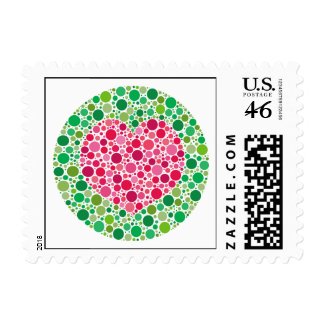 My Love is Colour Blind Stamp stamp