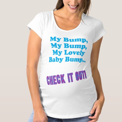 beauty and the bump t shirt