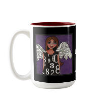 MY LUCKY ANGEL - blessed angel mug