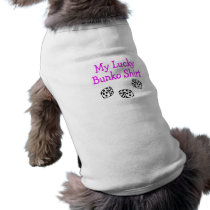 My Lucky Bunko Shirt Pink pet clothing