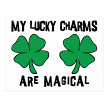 MY Lucky Charms Are Magical Postcards