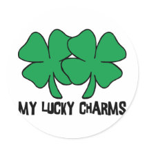 My Lucky Charms Round Sticker