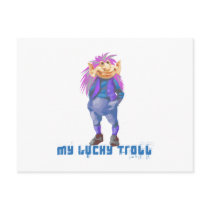 my lucky troll postcards