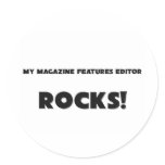 MY Magazine Features Editor ROCKS! stickers