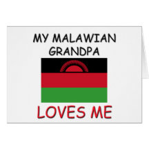 My Malawian Grandpa Loves Me Cards