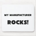 MY Manufacturer ROCKS! mousepads by professions MY Manufacturer ROCKS! mousepads