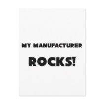MY Manufacturer ROCKS! postcards by professions MY Manufacturer ROCKS! postcards