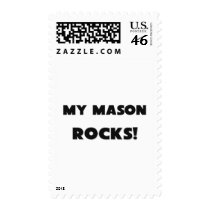 MY Mason ROCKS! postage by professions MY Mason ROCKS! postage