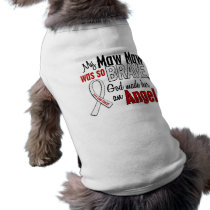My Maw Maw Is An Angel Lung Cancer pet clothing