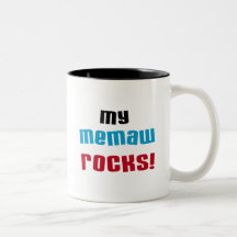 My Memaw Rocks T-shirts and Gifts Coffee Mug