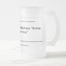 My MIlkshake Coffee Mugs