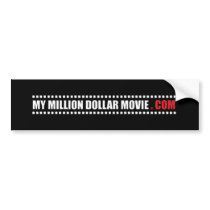 My Million Dollar Movie Bumper Sticker bumper stickers
