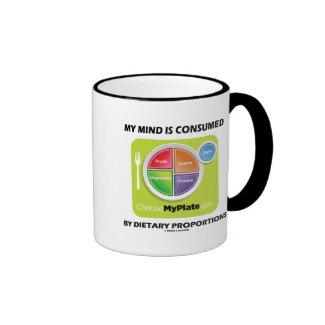 My Mind Is Consumed By Dietary Proportions Mug