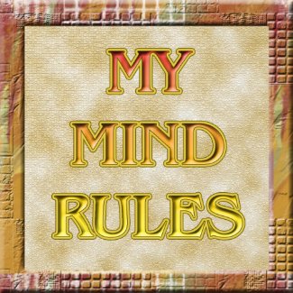 My Mind Rules photosculpture