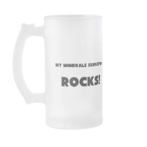 MY Minerals Surveyor ROCKS! mugs