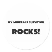 MY Minerals Surveyor ROCKS! stickers by professions MY Minerals Surveyor ROCKS! stickers
