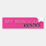My Minivan ROCKS! Bumper Stickers