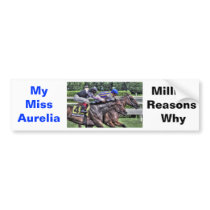 My Miss Aurelia "The Adirondack" Bumper Stickers