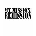 MY MISSION: REMISSION Ladies Long Sleeve (Fitted) t-shirts